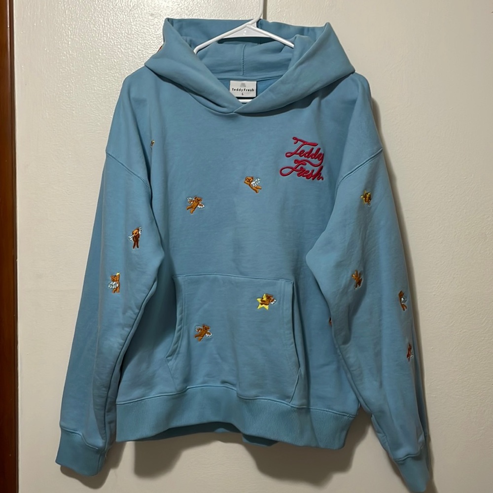 Teddy Fresh Teddy Bear Hoodie Unisex L
